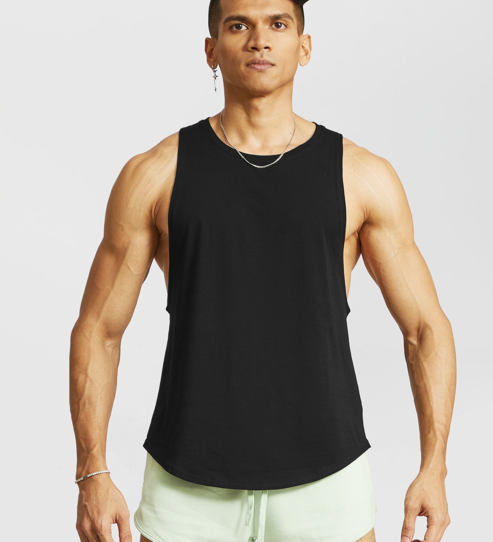 Drop Arm Tank Top