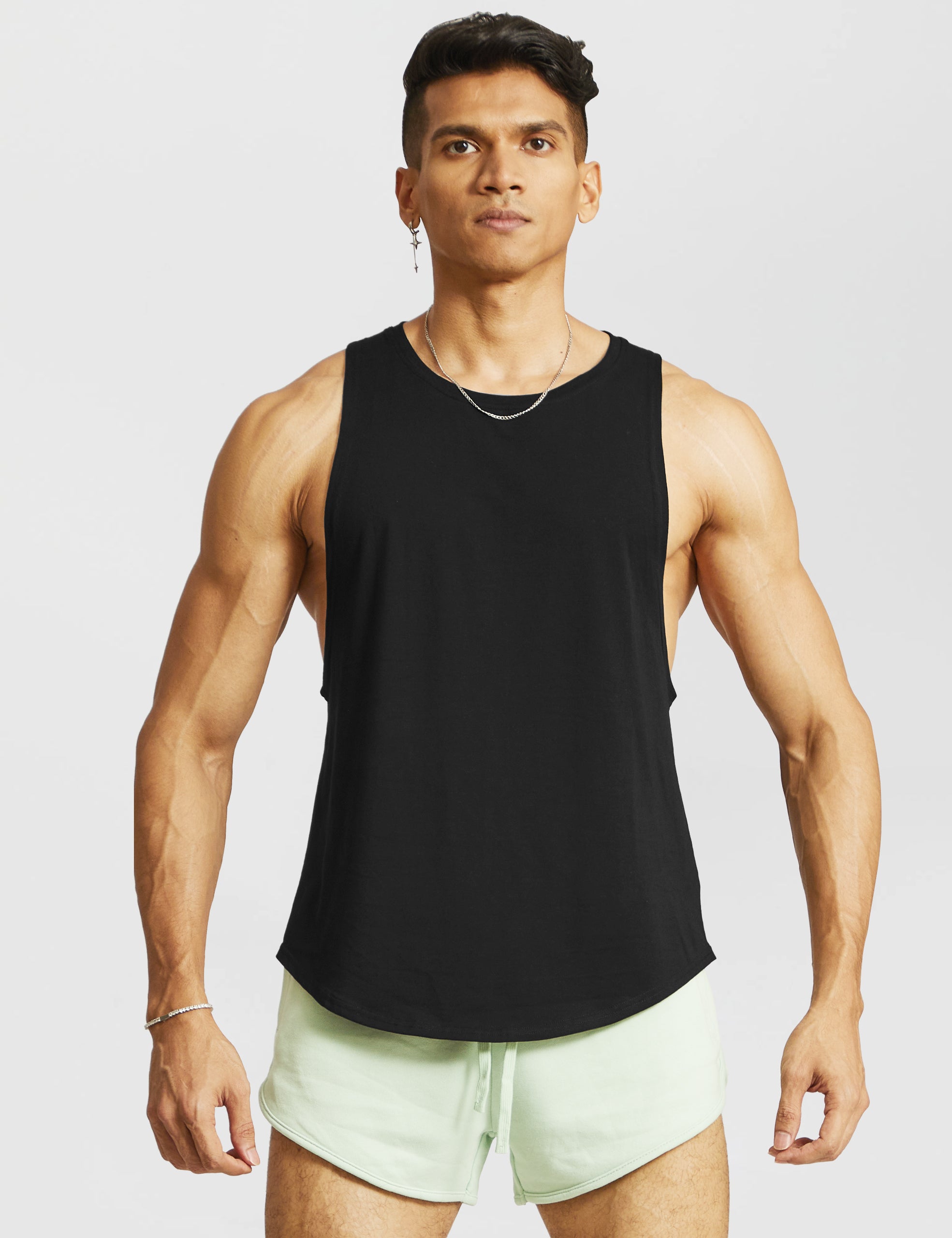 Drop Arm Tank Top