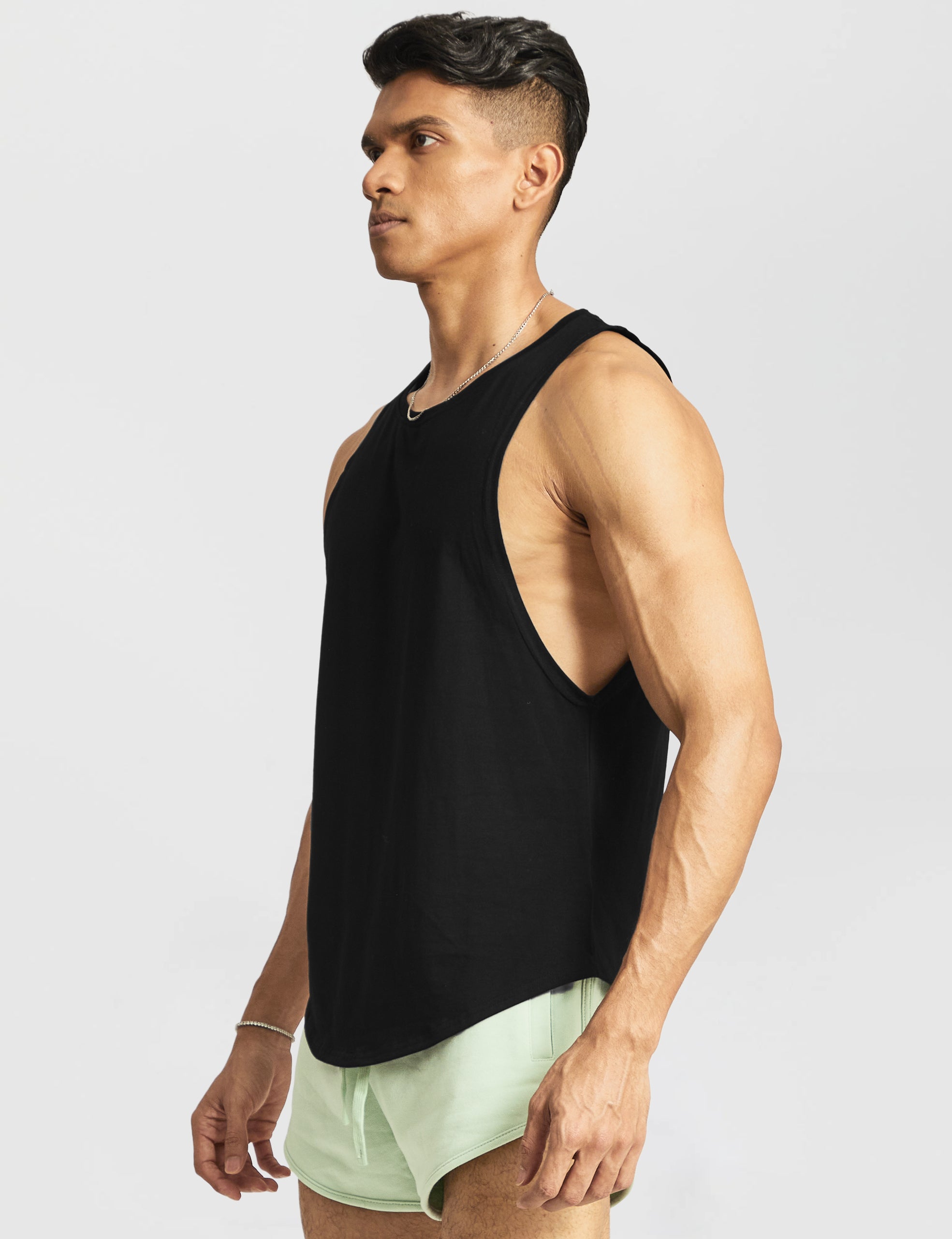 Drop Arm Tank Top