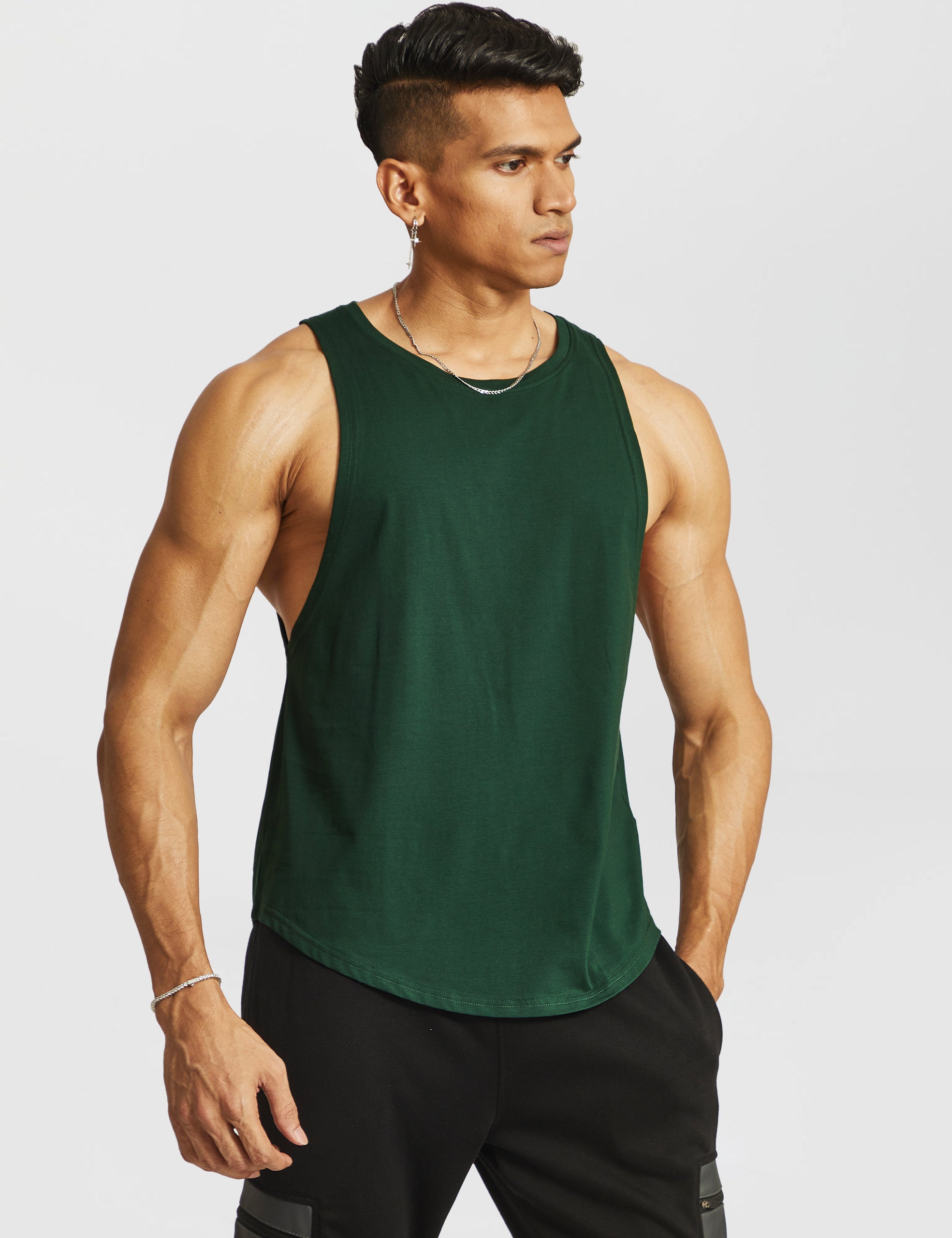 Drop Arm Tank Top