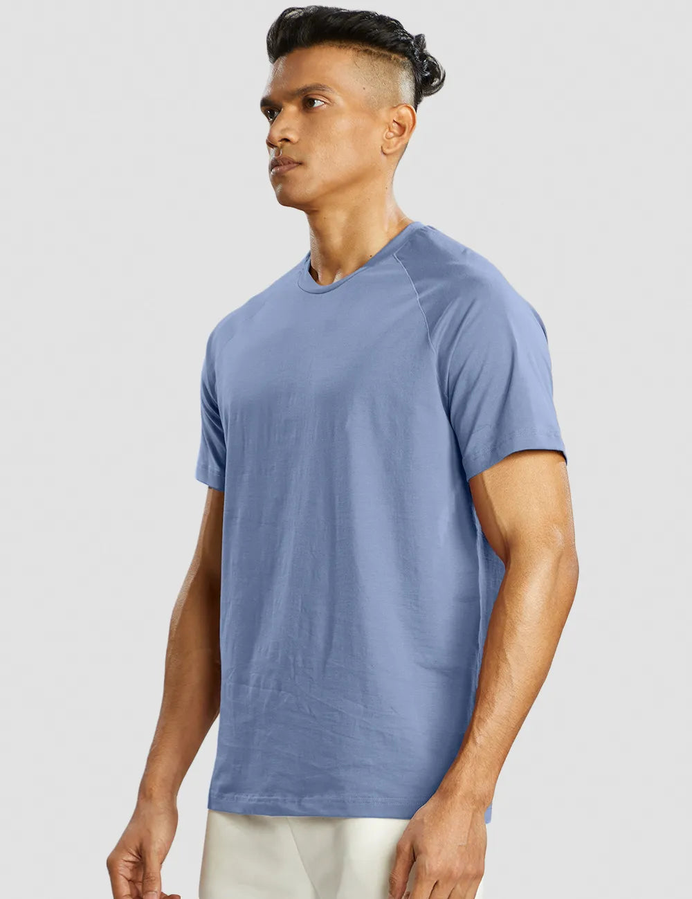Muscle Fit T-shirt Men - Blue