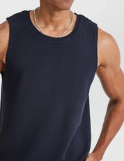 Waffle Athletic Tank Tops